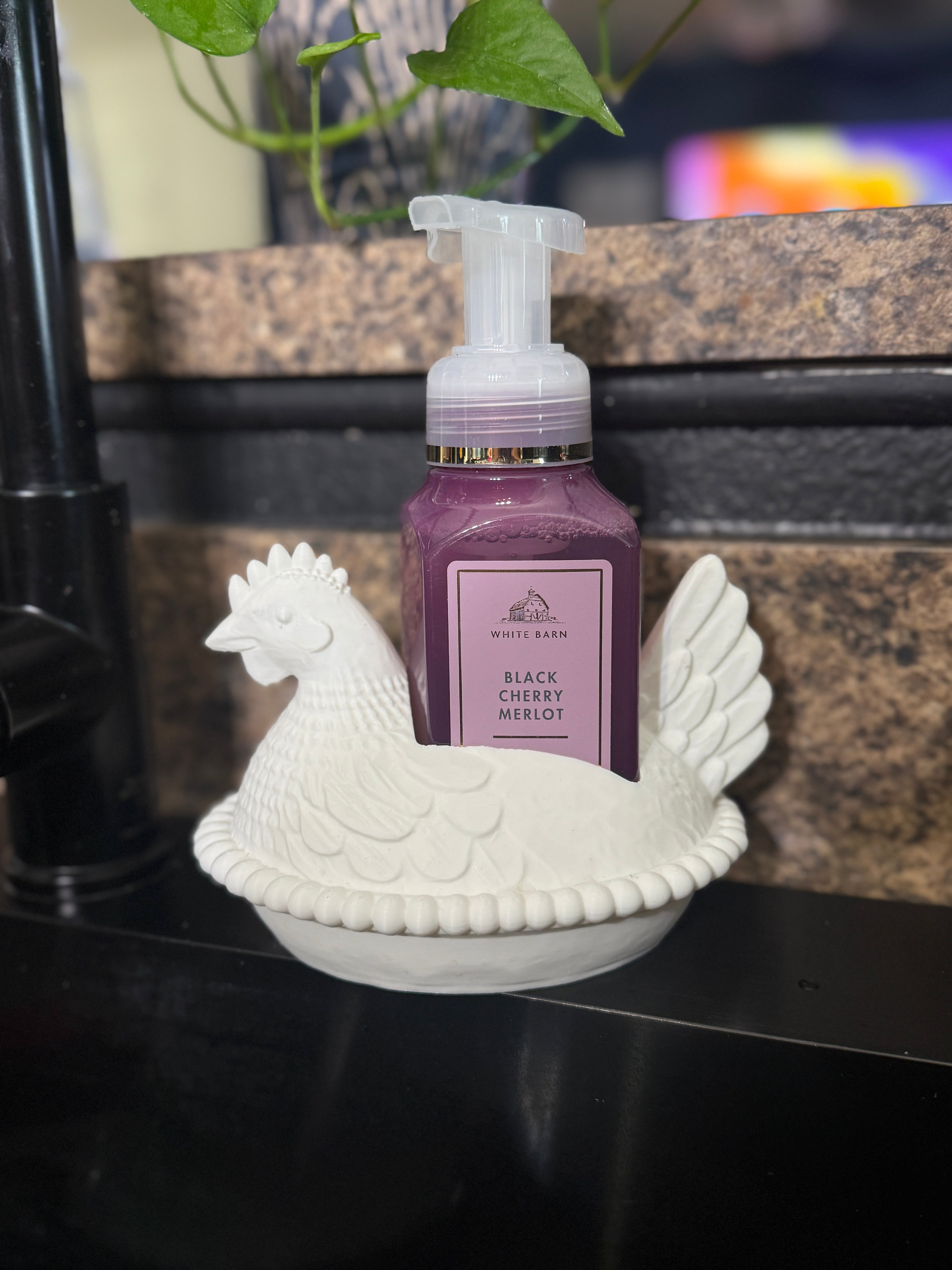 B&BW Hen Soap Holder (3D printed)