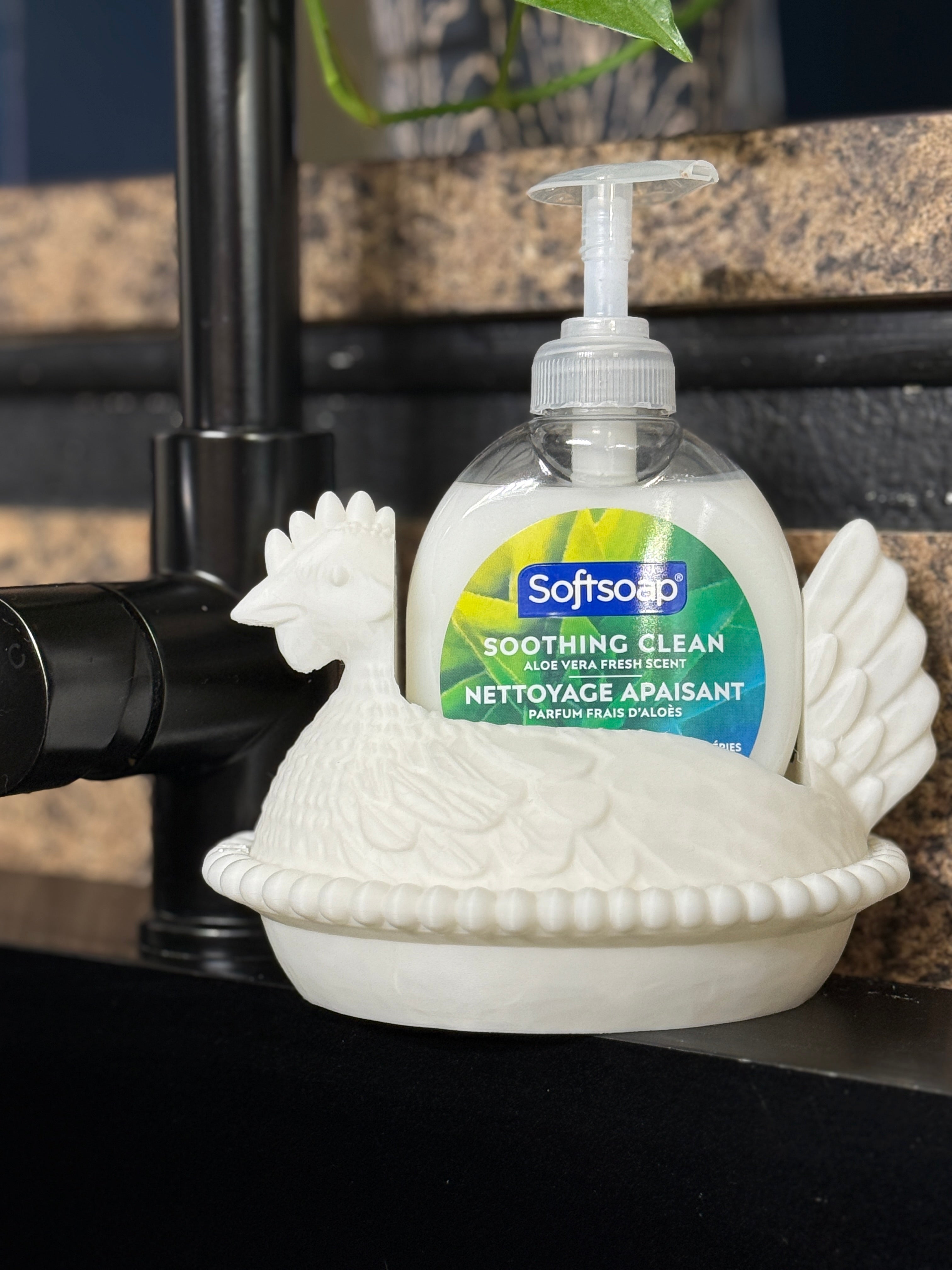 Soft Soap Hen Soap Holder (3D printed)